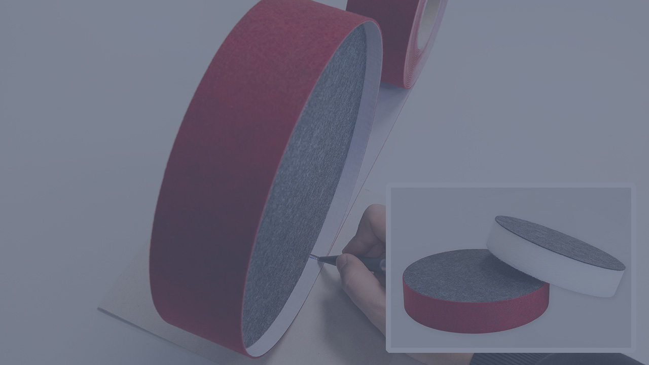 Thumbnail Acoustic element soni CIRCLE with a glued edge