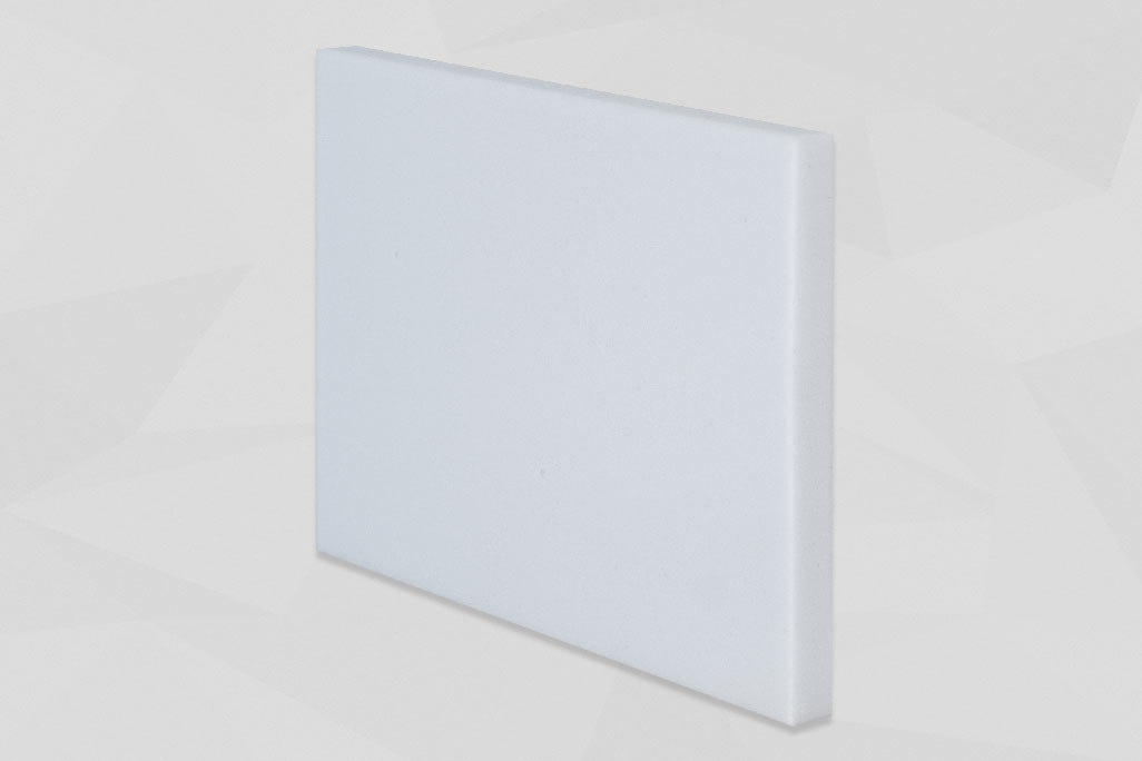 Diagonally positioned melamine foam panel for sound absorption