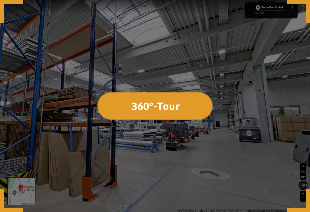Overview production hall
